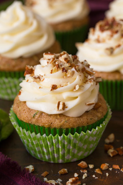 do-not-touch-my-food:  Zucchini Cupcakes