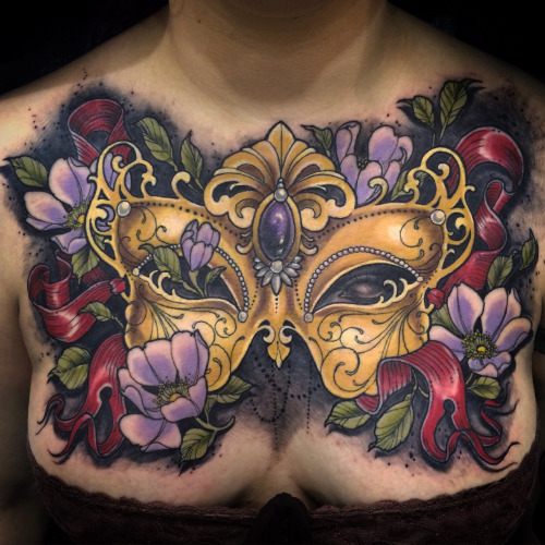 bitofanink:  Tattoo Masters samsmithtattoo:  Paper faces on parade. via Tumblr