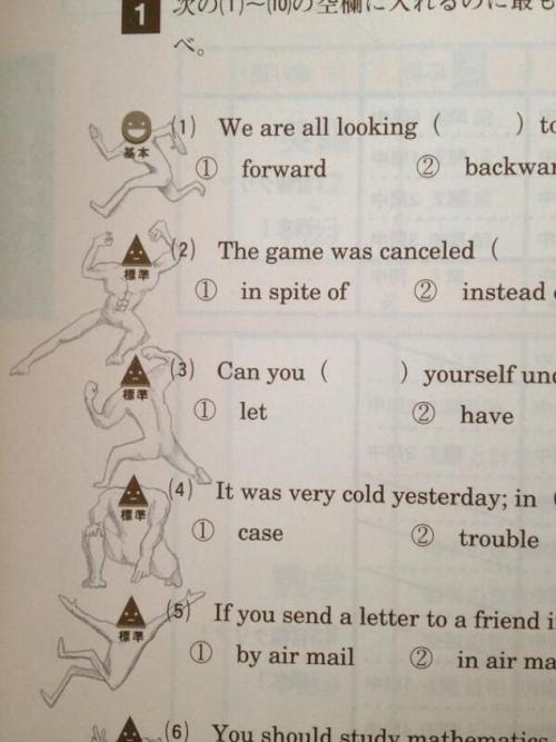 kotakucom: Japan’s really good at textbook doodles. More examples here.