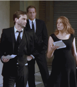 invisiblerobotgirl:David and Catherine’s synchronized paper destroying technique