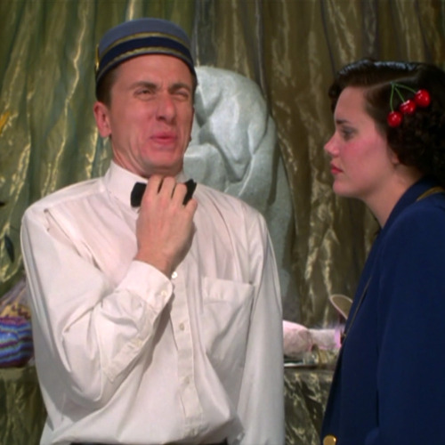 godblum:My favorite Ted the Bellhop faces.Four Rooms (1995)