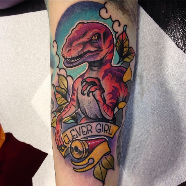 rizzabootattoos:  Sunday service,tattooed this little lady today, I love tattooing
