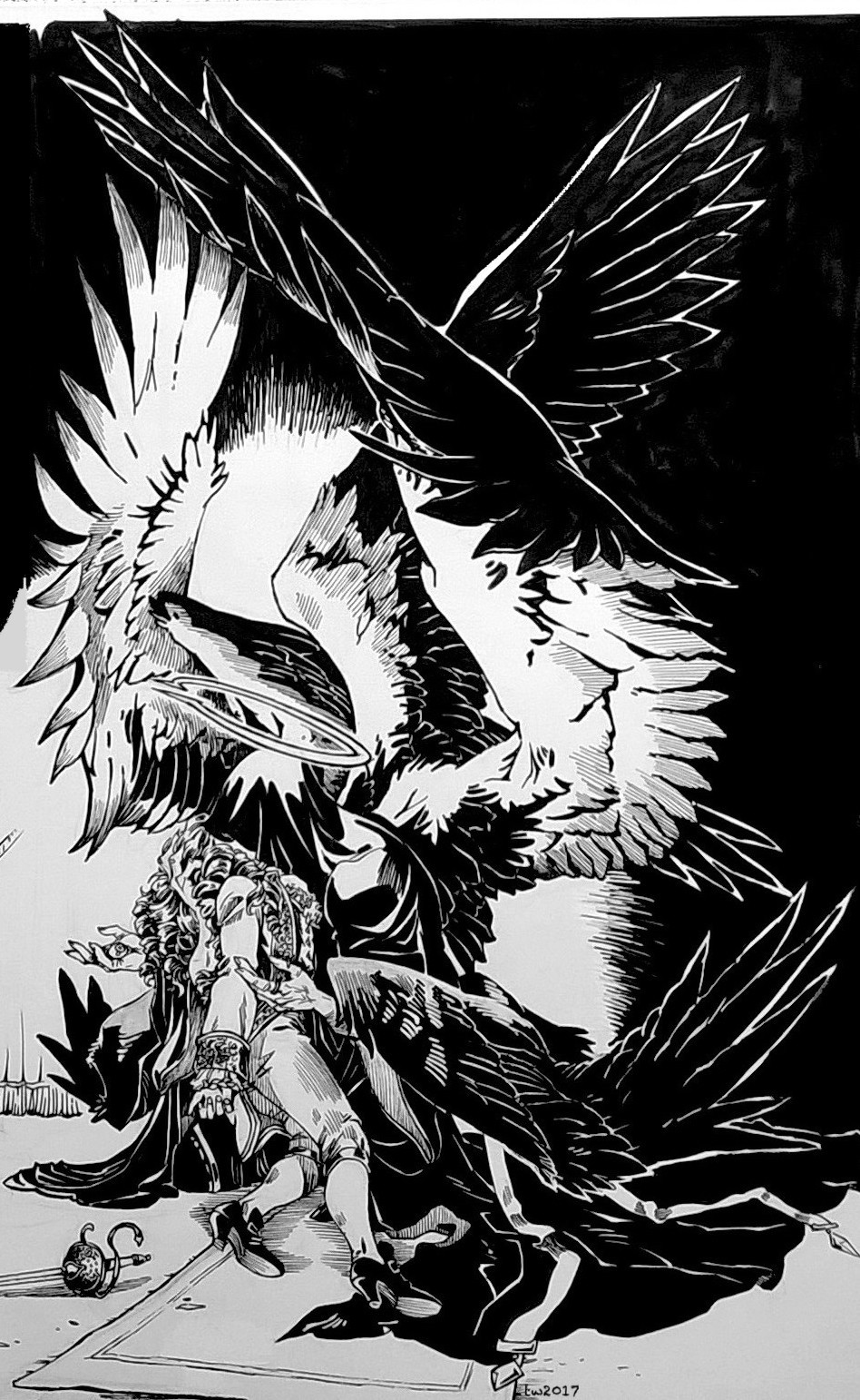 the-vampire-inside-me:  I’m fuckin’ alive!part of the one-page comic I’ve realized