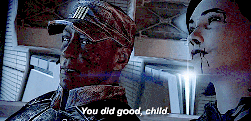 thingsinlifeyoujustdo: Gif Request Meme: Mass Effect + Favorite Platonic Relationship (8) Commander