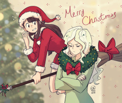 ticcytx:  Let Akko handle decorations wasn’t