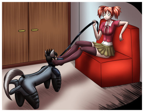 grosslyabnormal:  Commiss - I Wanna be Your Dog by Humite-Ubie 