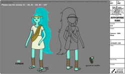 Selected Character Model Sheets From Mama Saidcharacter &amp; Prop Supervisor