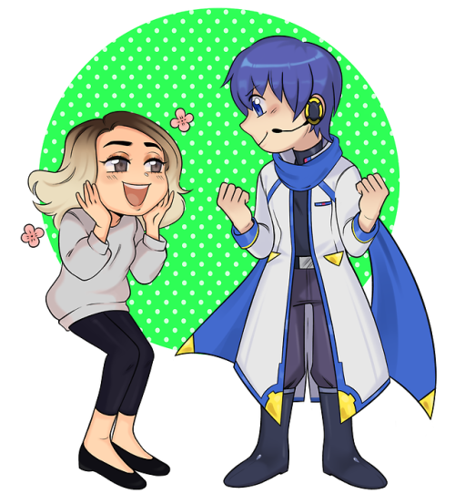 CHIBI COMMISSION I DID FOR @cervii-daeI have open commissions like this for $12! and couples for $24