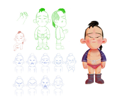 Character Design and Visual development for  Wuen Short Movie.WUEN  is a 10 minutes animation film p