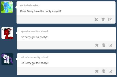 asktrixandberry:  Berry: I know how to shake it.~  X3
