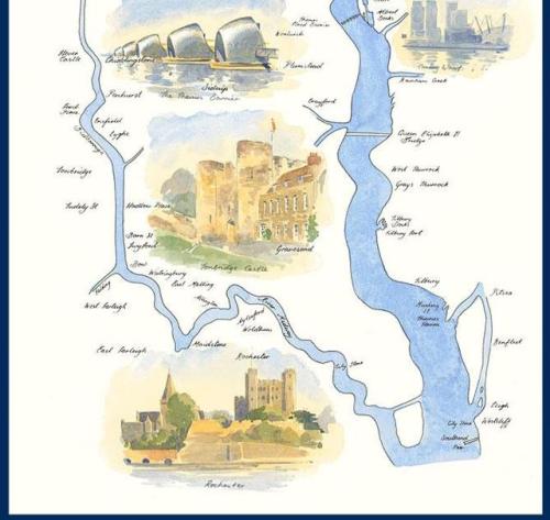 interesting-maps: The Thames: The Source to the Sea. by William Thomas