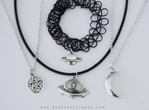 space-grunge:  I’m having a choker giveaway on my Etsy shop’s Instagram, @shopspacetrash! Follow the account for more info! 