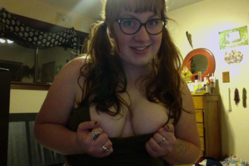 Pigtails & glasses request. ^^ adult photos