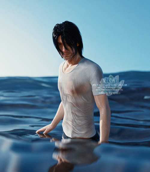 3deliciousdigital:Seaside Series: FFXV Chocobros + Nyx Ulric as bonus (just because), the complete s