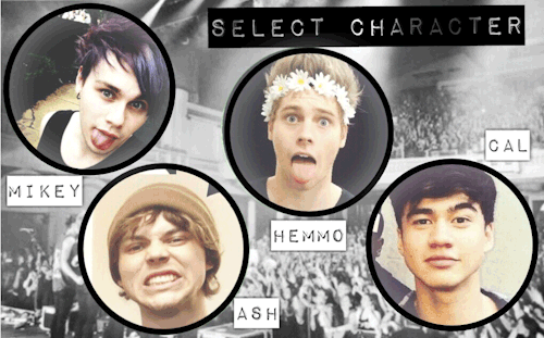 clingyhood:  5sos the video game (credit) (insp) (insp 2) 