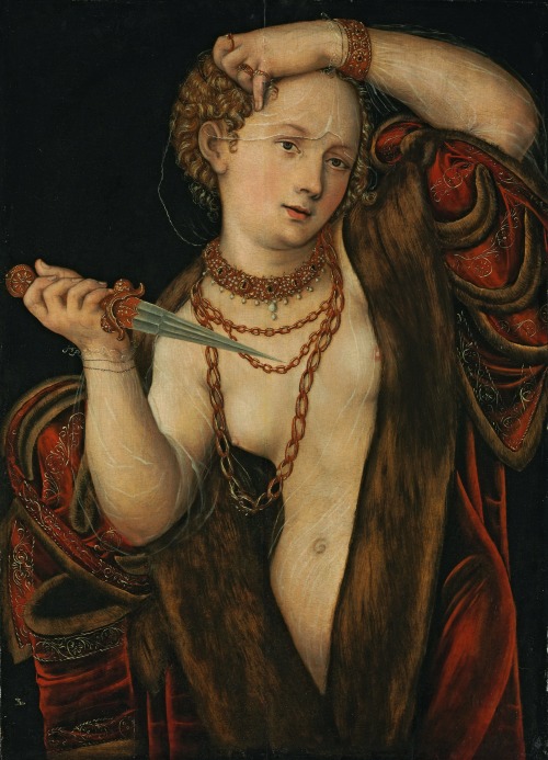 Lucas Cranach - Lucrecia