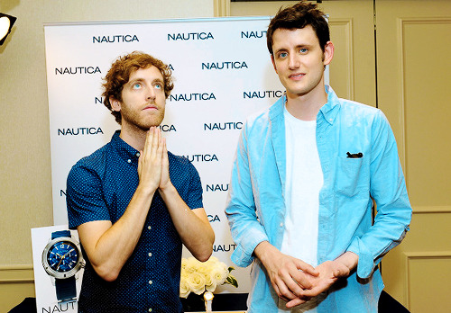 fyeahjareddunn:jimmysmcgill:Thomas Middleditch and Zach Woods.oh no I ship them!It’s really ha