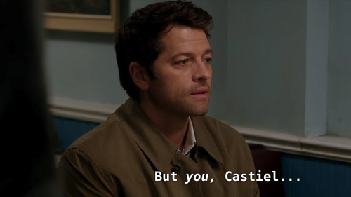 billiewena:[ID: screenshots from spn 12x10: castiel says, “kept your vessels all this time, I’m impr