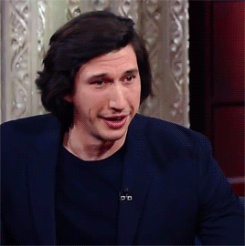 bestintheparsec: Adam Smiles™  Again, Adam Driver could ruin me in every way possible and I&am