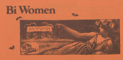 joannagruesome:Bi women: the newsletter of