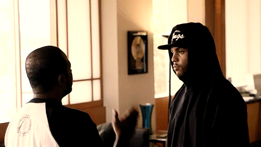 hypeofa9voltbattery:  O’Shea Jackson Jr as Ice Cube in Straight Outta Compton