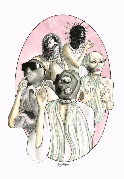 Monster Ball Illustration Series @showstudio