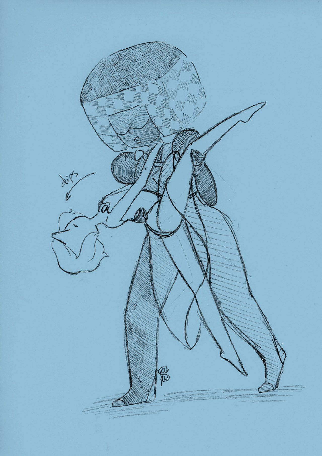 shapeshiftinterest:  garnet dancing with all the pearls literally the only thing