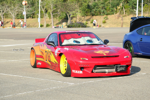 radracerblog:  Mazda Rx-7 FD Lightning McQueen adult photos