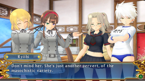 honourcall:  No lie, these girls are kink shaming hard with their gazes 