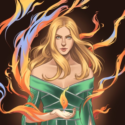 Aelin Ashryver Galathynius; the Fire-breathing queen. This is a remake of one of the first fana