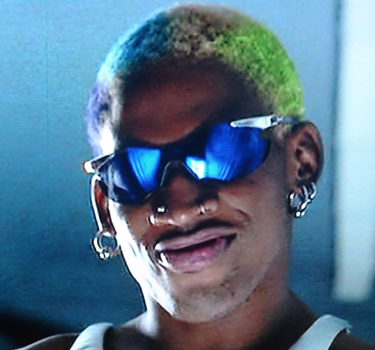 Y2K Aesthetic Institute — Dennis Rodman sure loved y2k-era Oakleys  (examples...