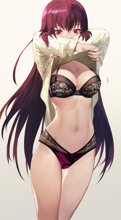 fileth-fileth: 「Scáthach Lingerie.」/「Salmon88」のイラスト [pixiv]