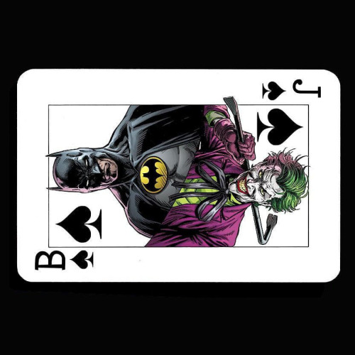 BATMAN NOTES - Collectible Joker Playing Cards GET A FREE...