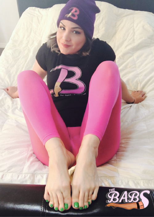 badassbeckyshow: Just a sexy little teaser for Ashley Fancy Feet’s full photo set CUMming soon