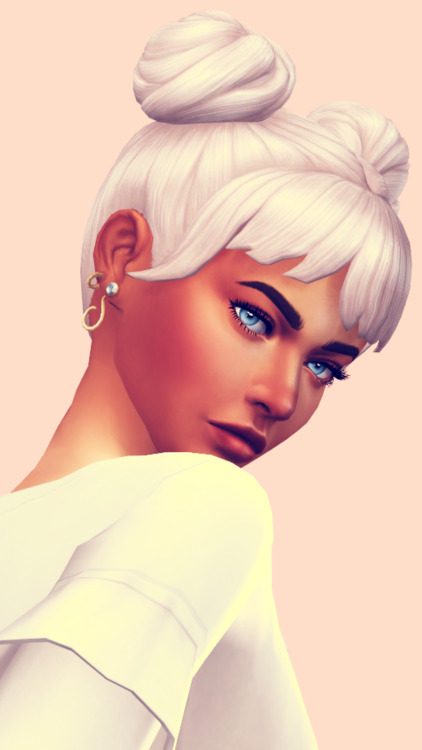 —   —Hair from TS4 Eco Lifestyle / Recolor by @wildlyminiaturesandwichTop from TS4 Paranormal Stuff 