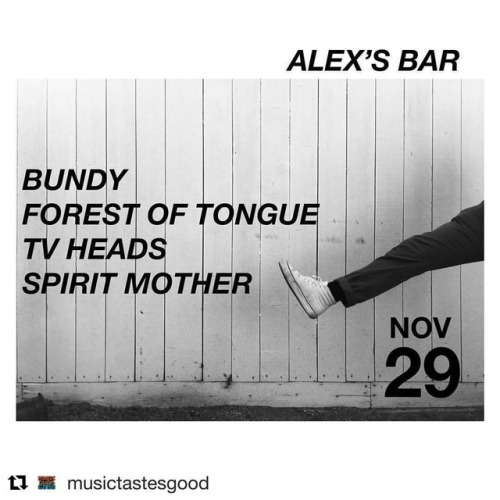 And we&rsquo;re back!  Join @tvheadsmusic in Long Beach this Thursday 11/29 with some amazing lo