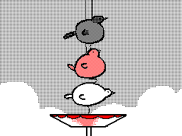k-eke:  Full of determination, Kiwi advances with all of her friends ! Even if it’s