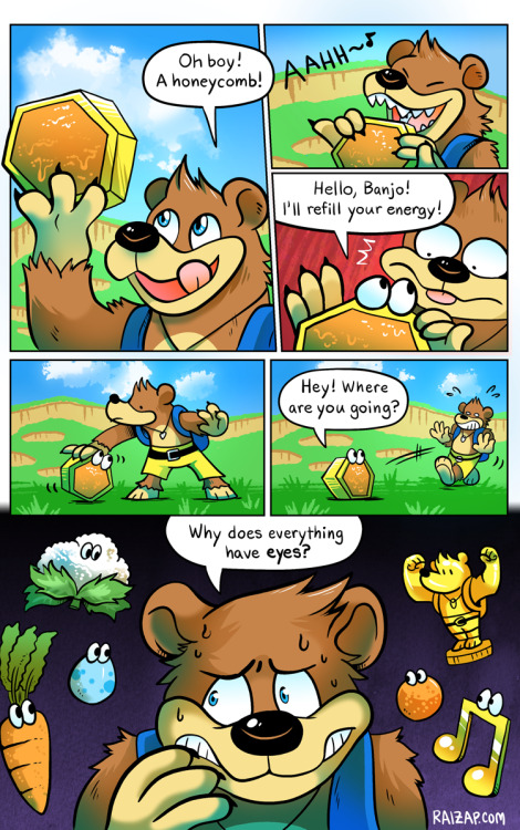 hyenafu:   Here’s another Banjo-Kazooie comic I made for my & my friends’ upcoming anthology!  ★ Find out how you can submit your art to Banjo-Partie by April 15th! ★   