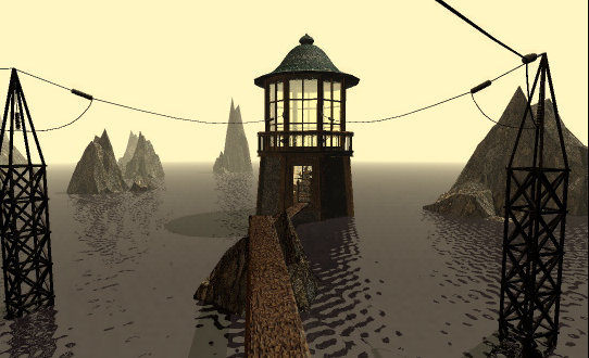 videogamelighthouses:  I know I’ve featured the Myst lighthouse before, but it’s