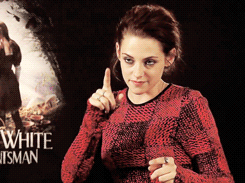 nickcutler:  kristen plays charades  You&rsquo;re so cute, but I have no idea&hellip;