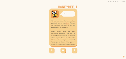 nuclearthemes: PAGE 01 | HONEYBEE preview // download &gt;&gt; features responsive layout 100x1