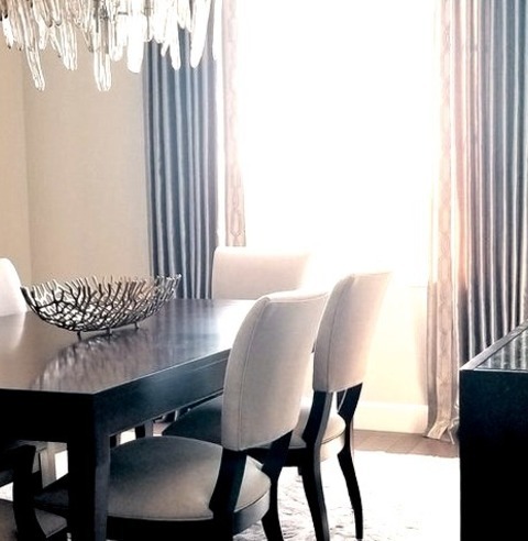 Sacramento Enclosed Dining RoomEnclosed Dining Room - Mid-sized Transitional Dark Wood Floor And Brown
