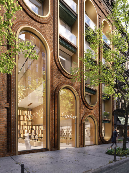 A. Masow ArchitectsCartier Store Manhattan, New York (Design & Visualization) #Built Beauty