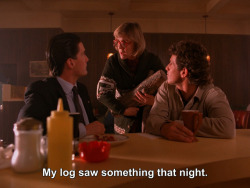 inthedarktrees:  My log saw something that