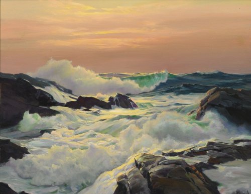  Frederick Judd Waugh (September 13, 1861 in Bordentown, New Jersey – September 10, 1940) was an Ame