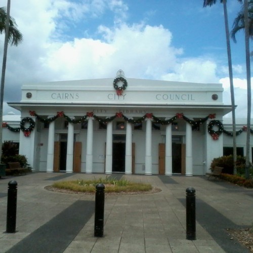 Cairns former City council building, and Library #Cairns #Queensland #OldBuildings #TropicalNorth