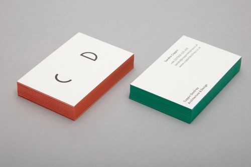 Branding design for an architecture practice by Studio Thomas