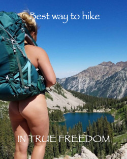 natonefan:#The Natural One  #The Nat One  #Naturist  #Nudist  #Clothes free  #Hiking#Nat One Works  # Original or altered works by natonefan.