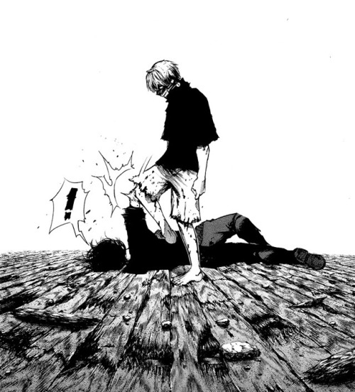 Kaneki starts breaking 103 of Ayatos bones