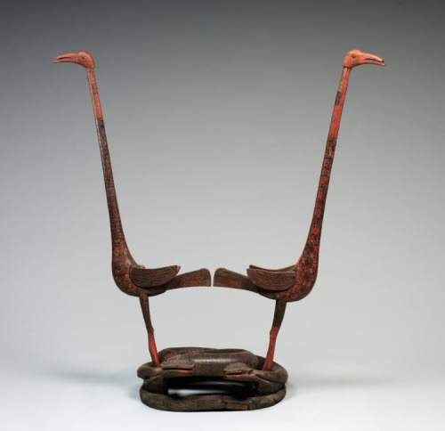 Cranes and Serpents, 475-221 BC, China, reportedly from Hunan province, Changsha, Warring States per